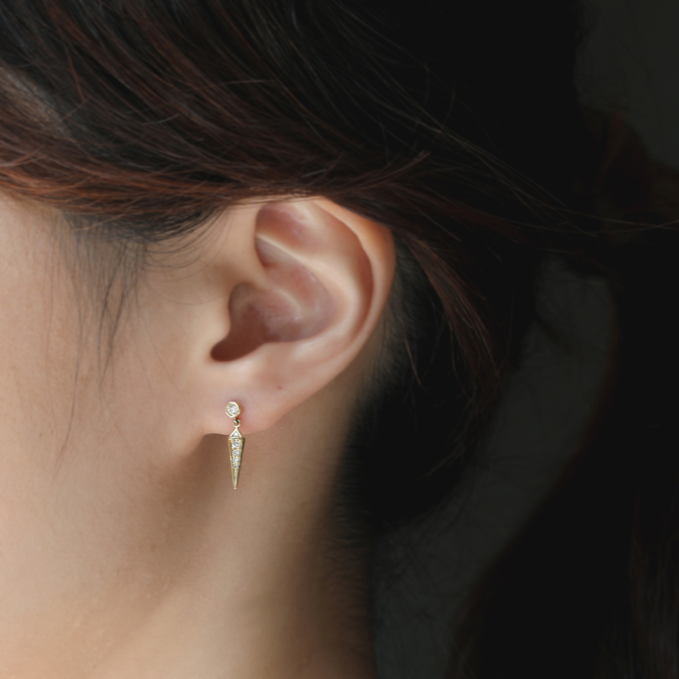極光指引 — 25分鑽石耳環