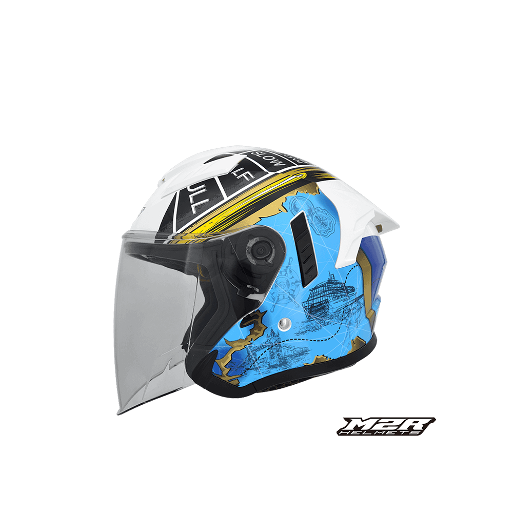 M2R VO-1 VO1 #2 鐵達尼號 彩繪 開放式安全帽