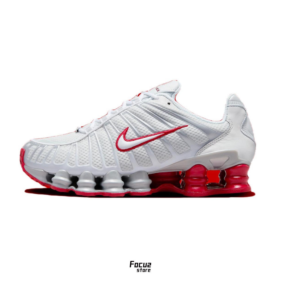 【Focus Store】現貨秒發 Nike Shox TL Wmns "Gym Red" 白紅 FZ4344-001