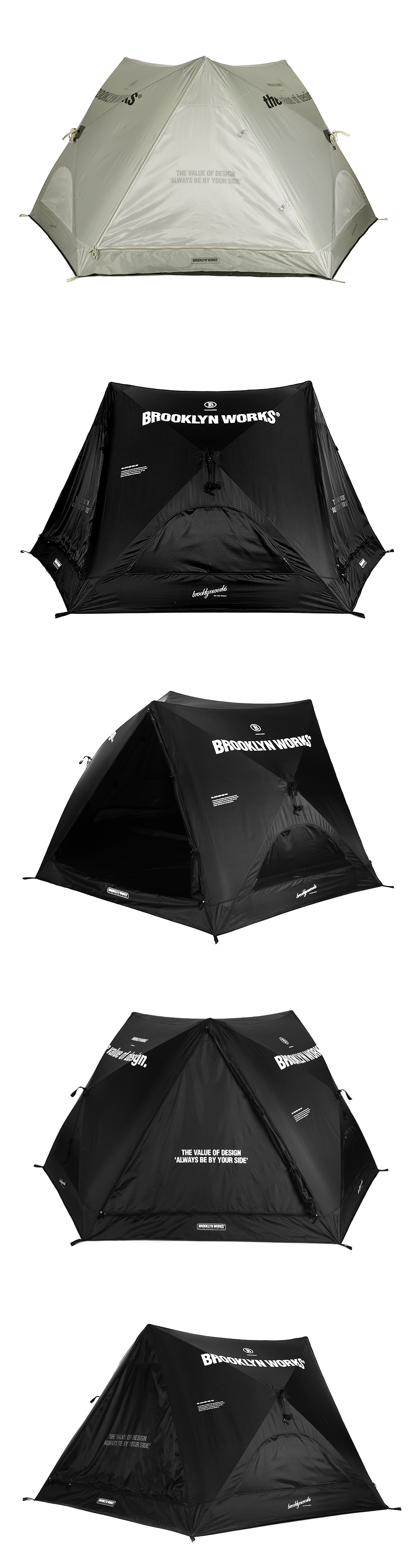 テント・タープ BROOKLYN WORKS GATEWAY SHADE Amazon.co.jp: Brooklyn Works Gateway Shade ONESIZE Black