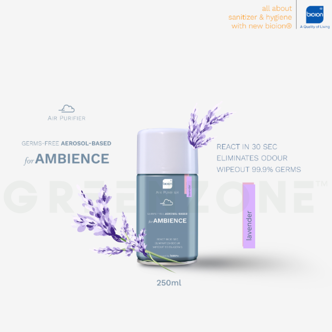Bioion Deo Sanitizer Disinfectant Spray Refill 250ML - LAVENDER