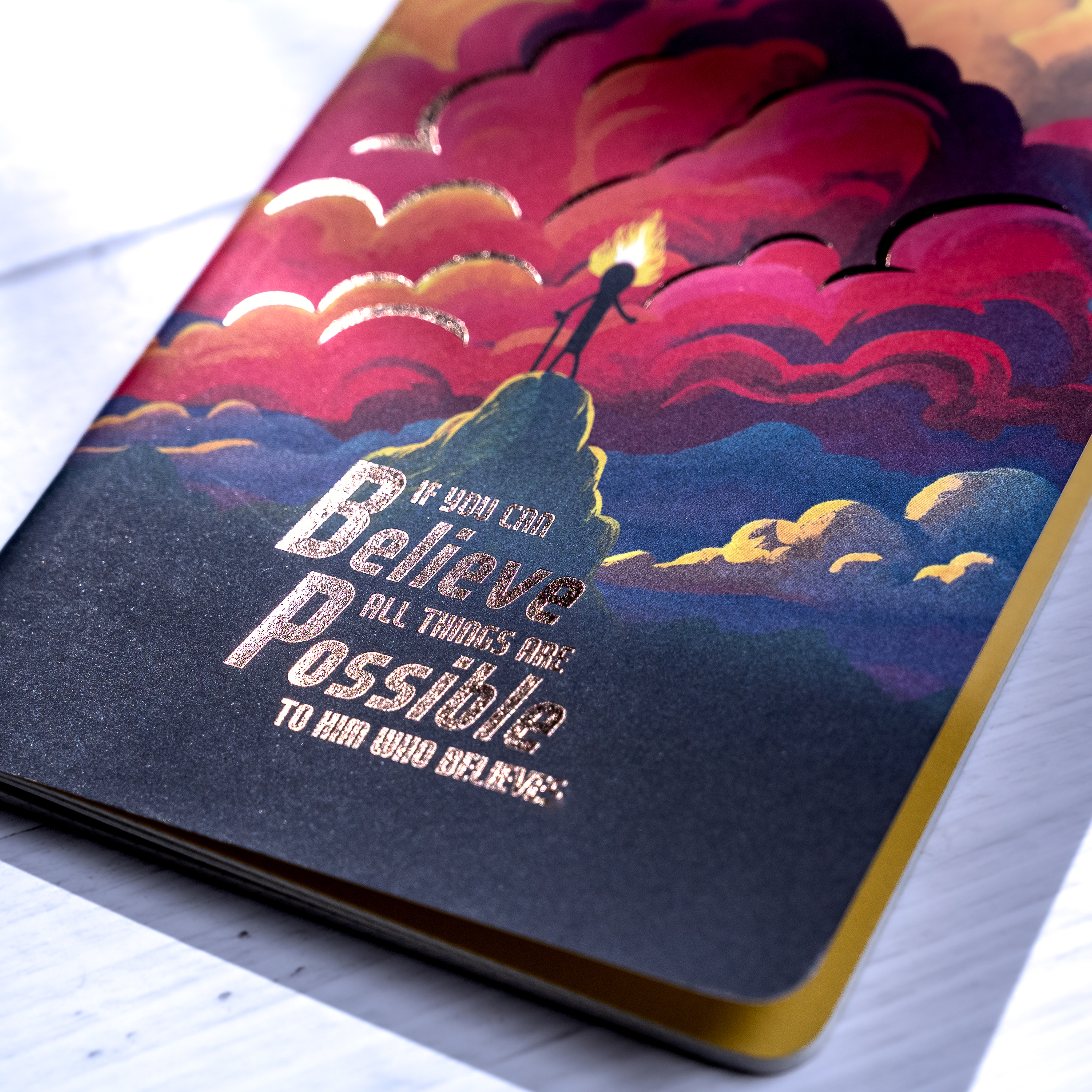 火柴人文儀用品｜B6 Note Book 筆記簿—「凡事都能」