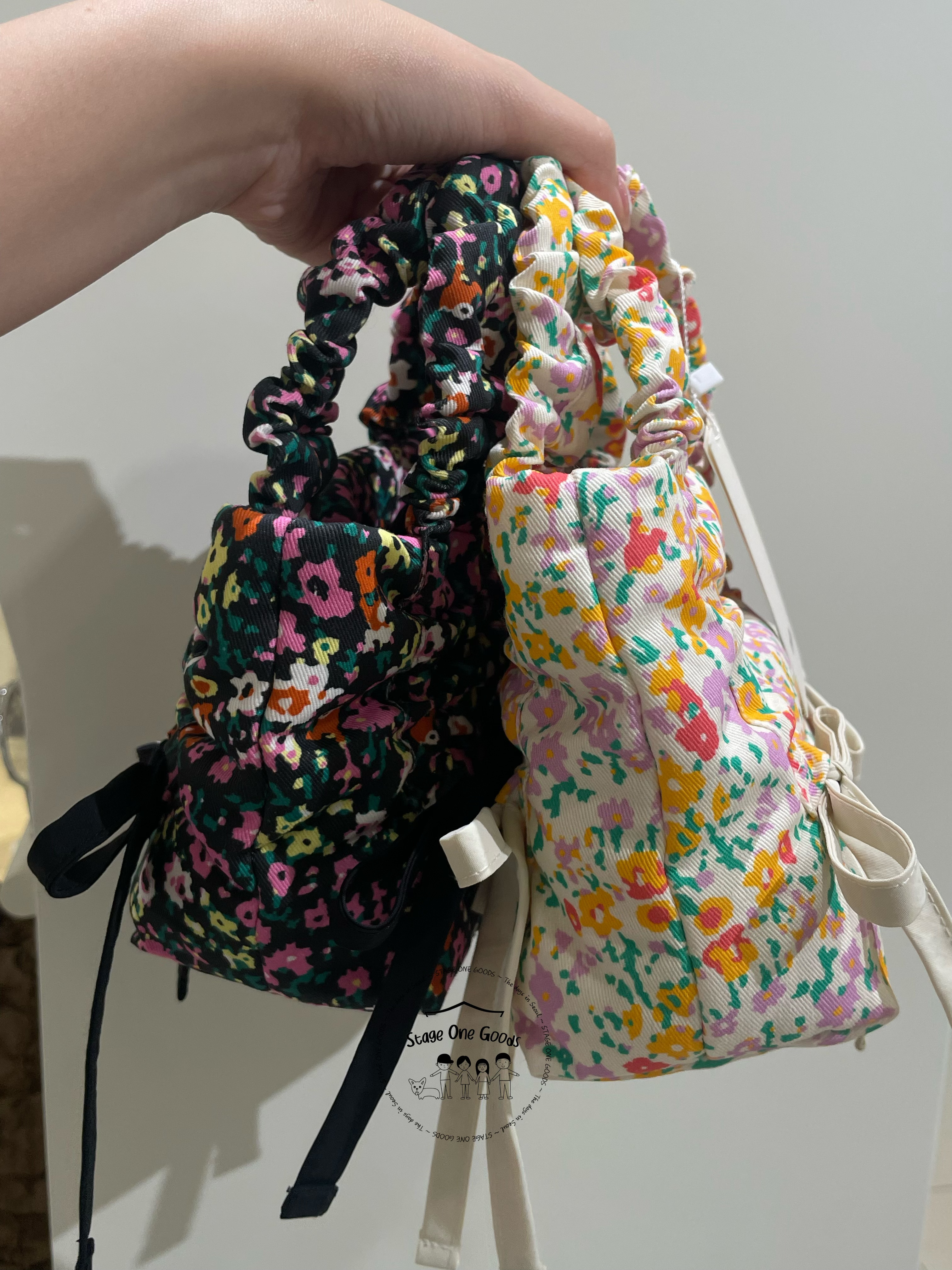 JEDREFEB5 Flower Butterfly Bag Micro (2colors)