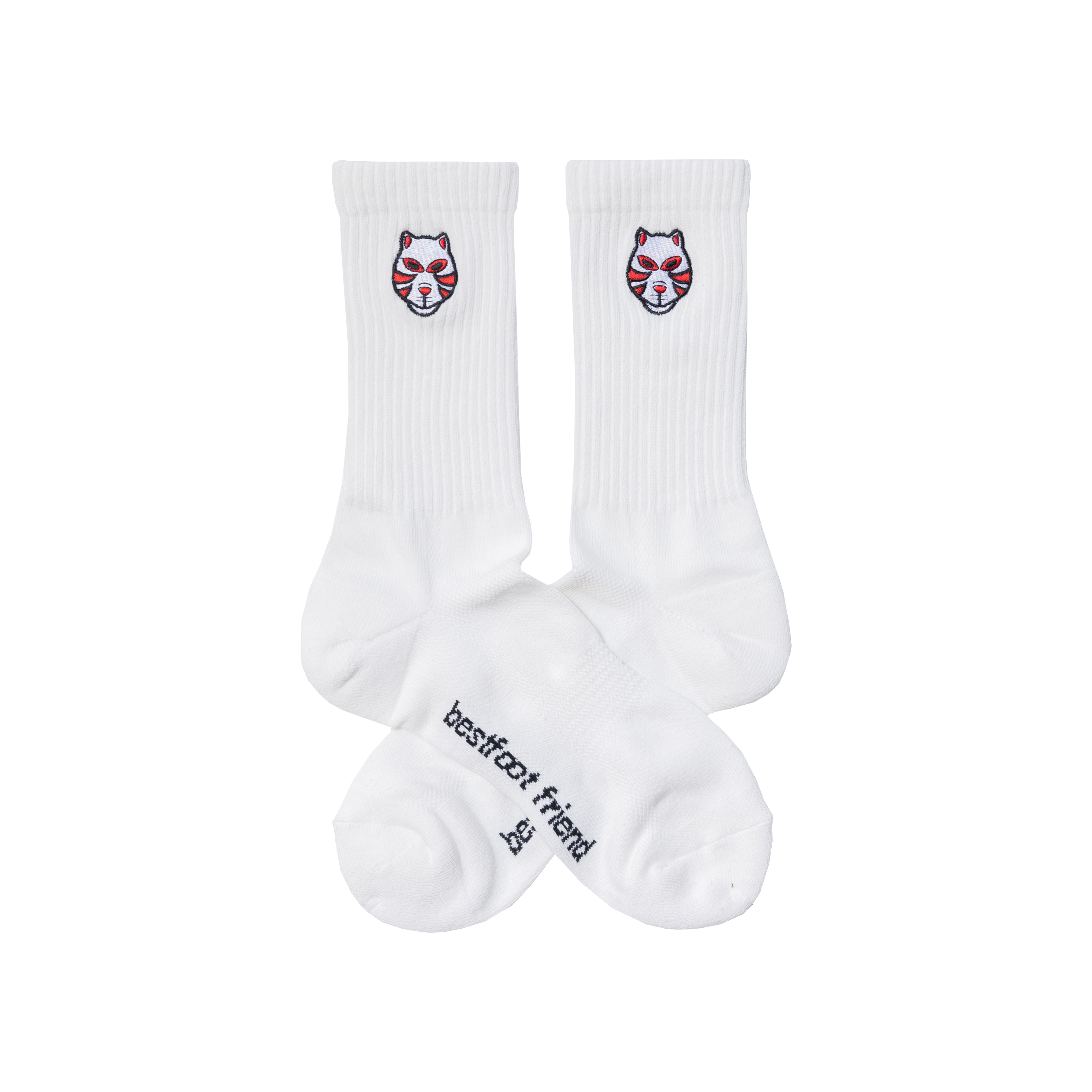 【車庫服飾】BEST FOOT FRIEND Kitsune mask 狐面 / 長襪