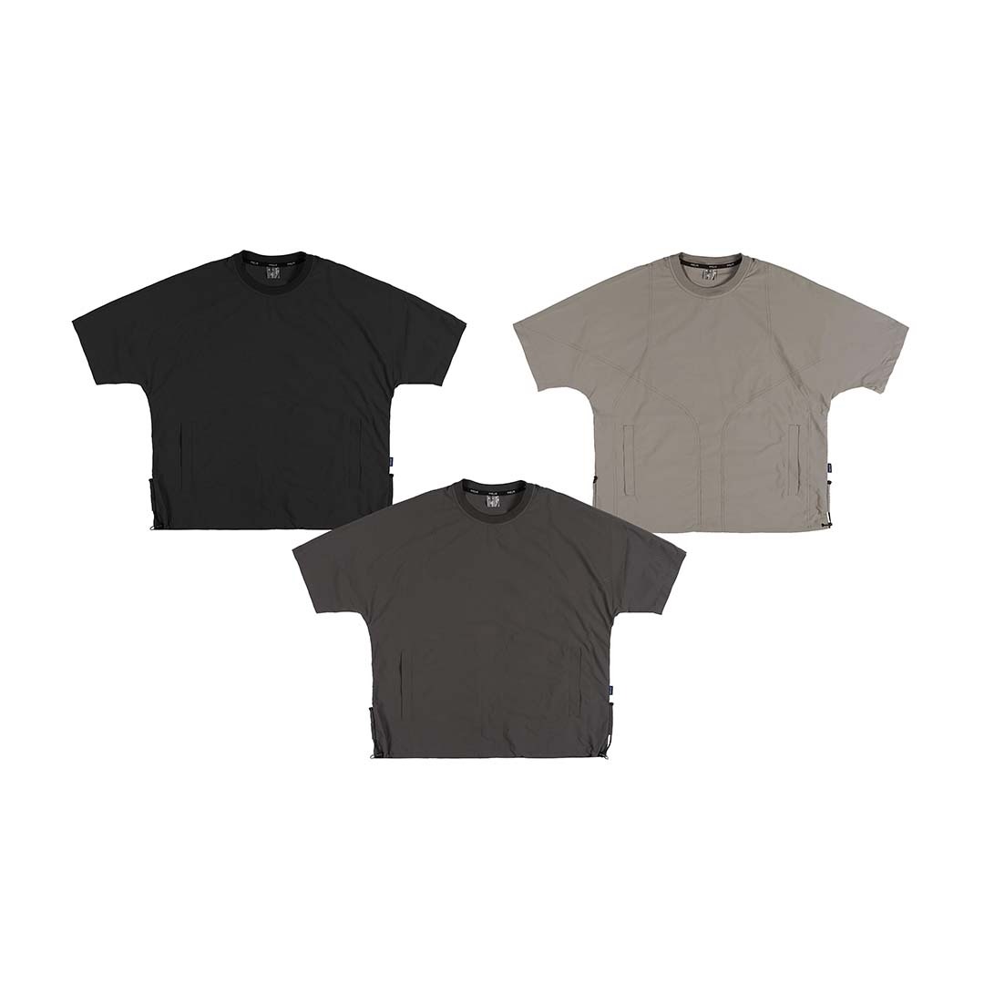 2024SS oqLiq root woven tee 戶外 機能 短T 現貨 24ST01