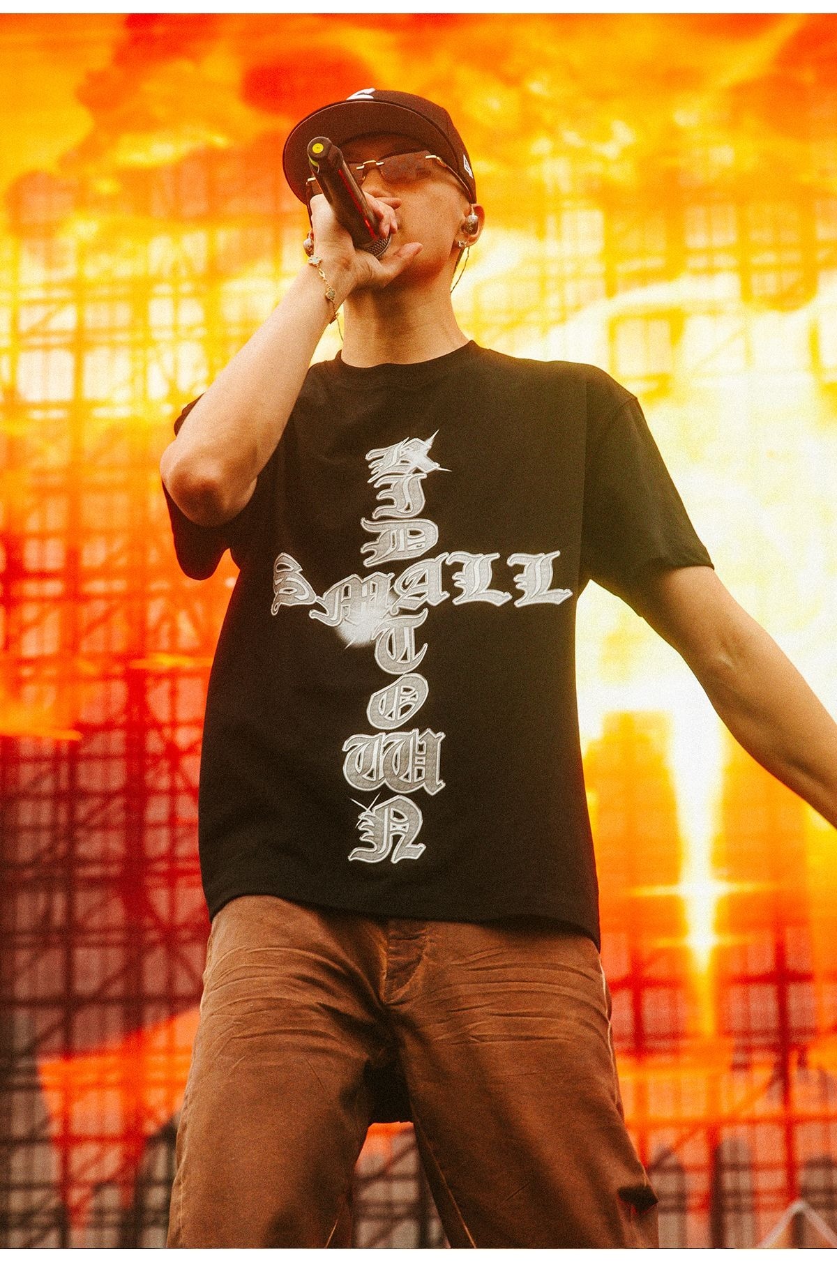 STK SmallTownKid  ASEN同款 歌德十字 短袖 T恤