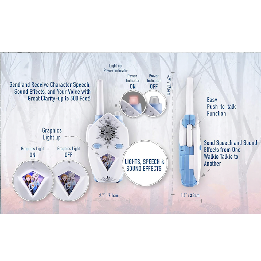 美國 Frozen 對講機玩具