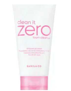 [S] BEAUTY BANILA CO CLEAN IT ZERO FOAM CLEANSER 150ML, 8809560220062 (SBU343)