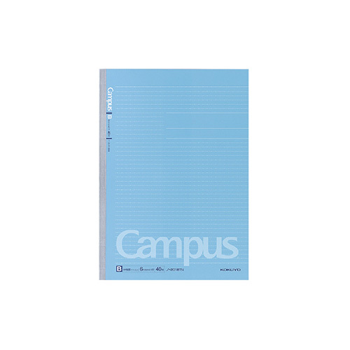 KOKUYO Campus東大生點線筆記本A4-藍-B罫