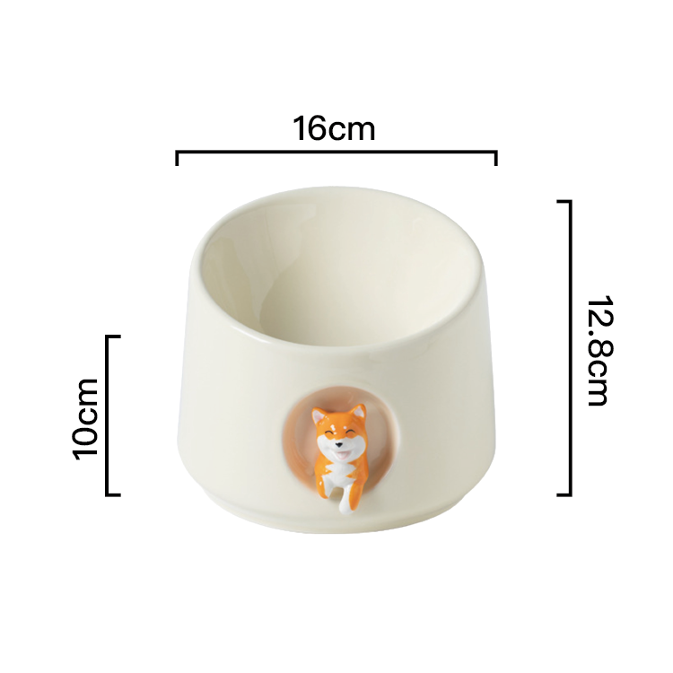 PettoDeli |  陶瓷製柴犬造型碗（710038）