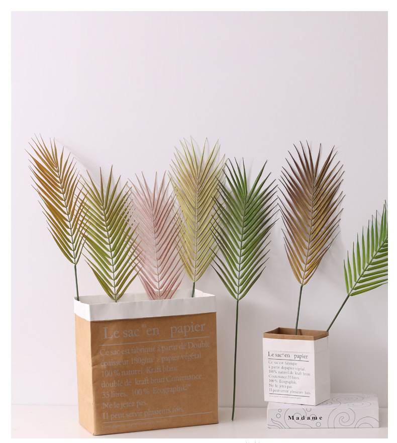 仿真軟膠散尾葵葉【單支】