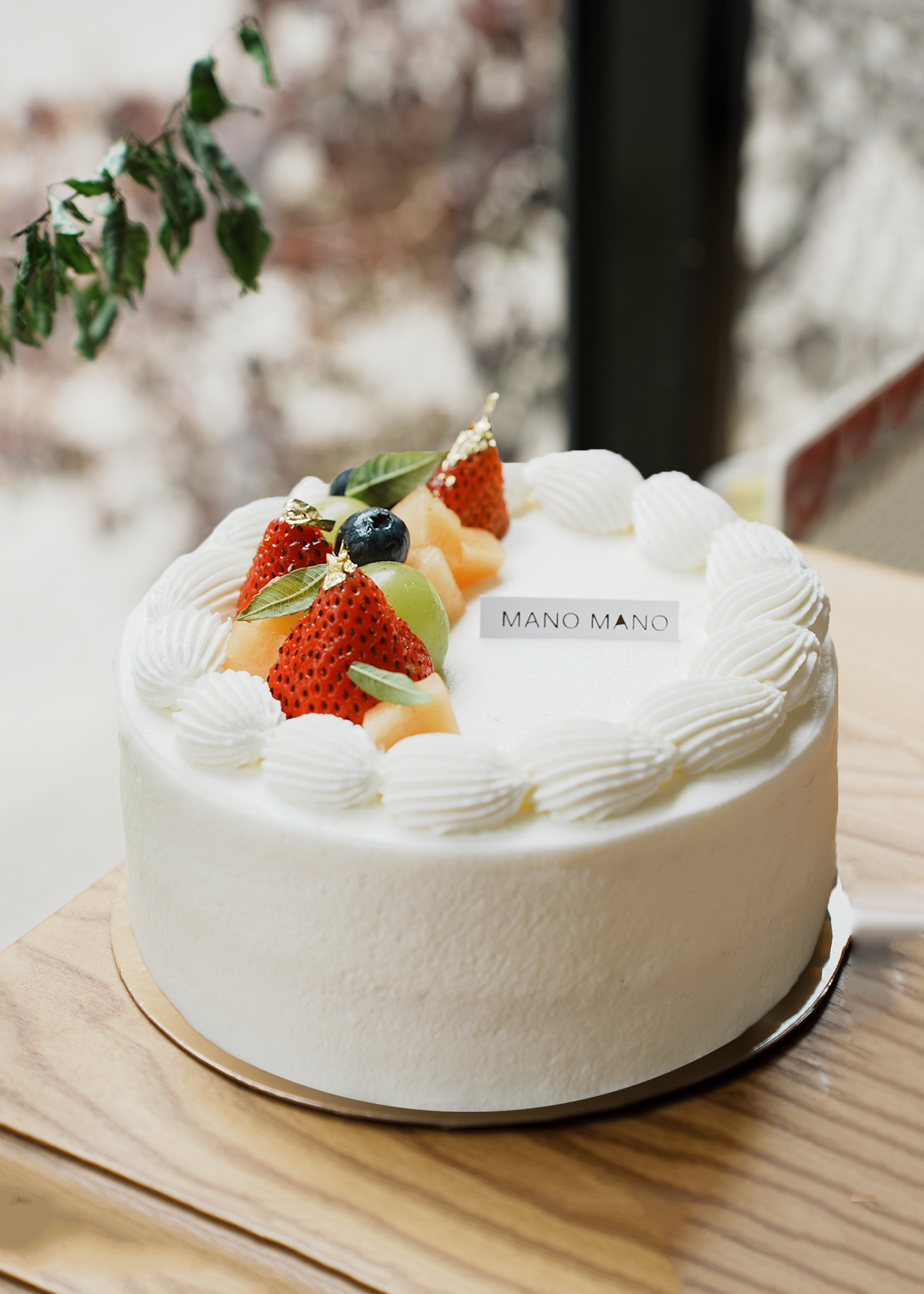 6吋 經典水果戚風蛋糕