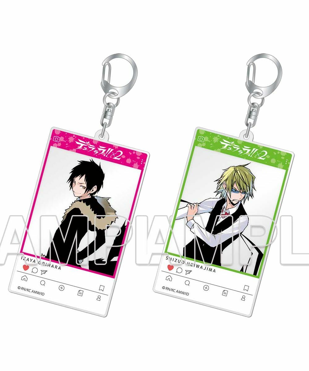 預購-【原作20週年紀念】『無頭騎士異聞錄 DuRaRaRa!!×2』 SNS風壓克力鑰匙圈 動畫主視覺Ver. 系列 【日本進口精品】