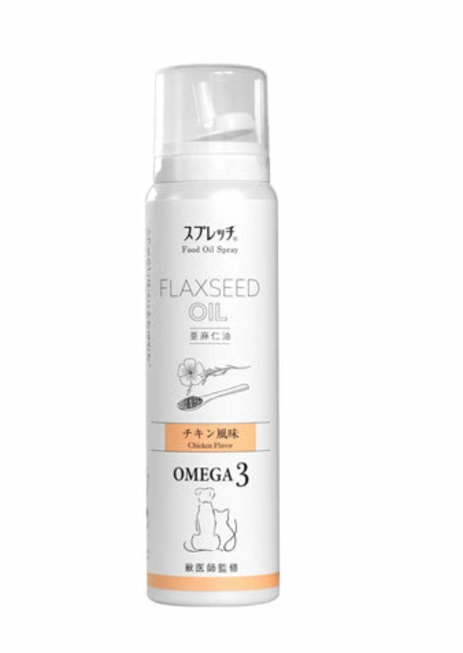 Lumica 犬貓用 亞麻籽油噴霧 雞肉味 60ml