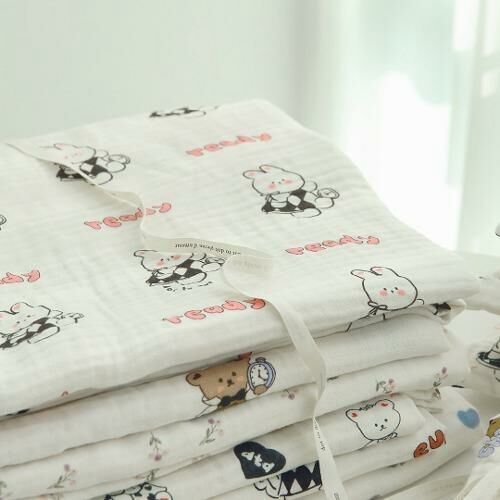 (限時超瘋狂特惠價🔥7.22上午11點結束)DOTFRIENDS夢遊仙境🎈-3重莫代爾棉紗毯