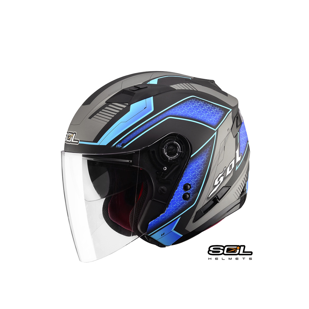 SOL SO-7 彩繪 星際 半罩安全帽