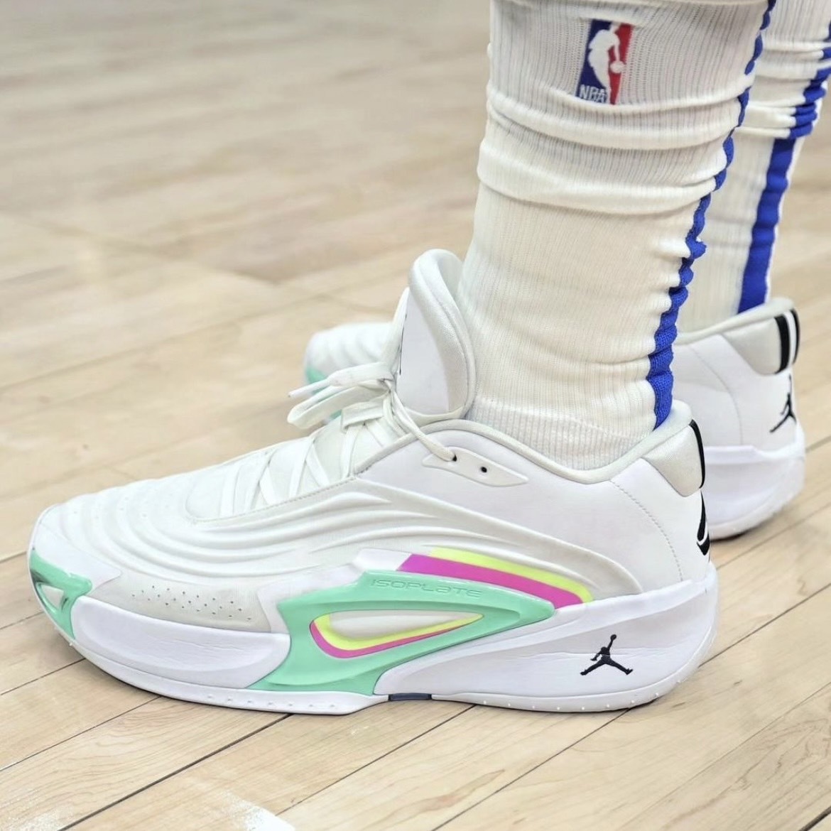 Nike Jordan Luka 3 PF 男 白綠 實戰 緩震 透氣 運動 競速 籃球鞋 HQ5055-107