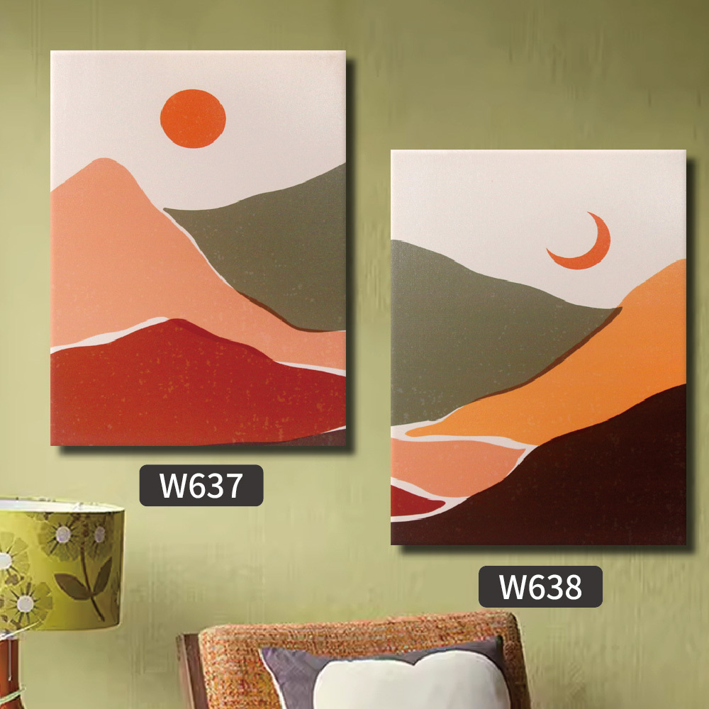 品味生活無框畫-w637/w638