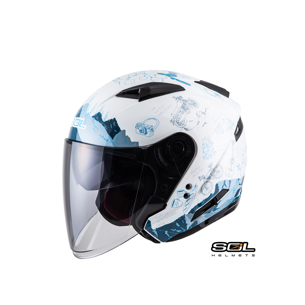 SOL SO-7E 探險者 半罩安全帽