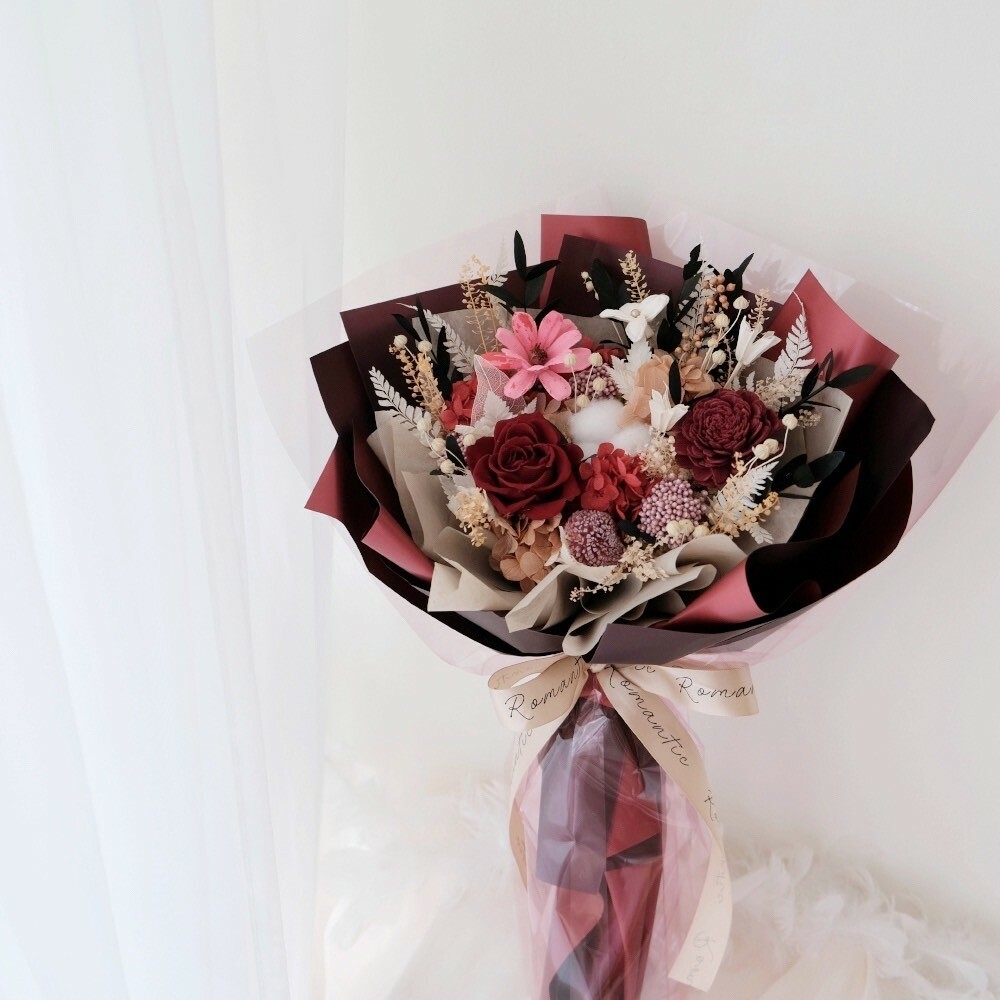 予她 永生玫瑰花束