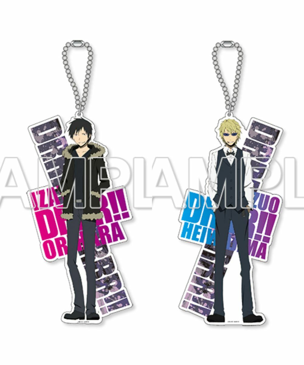 預購-『無頭騎士異聞錄 DuRaRaRa!!×2』（動畫版本） 壓克力鑰匙圈 【原作20週年復刻版】系列 【日本進口精品】