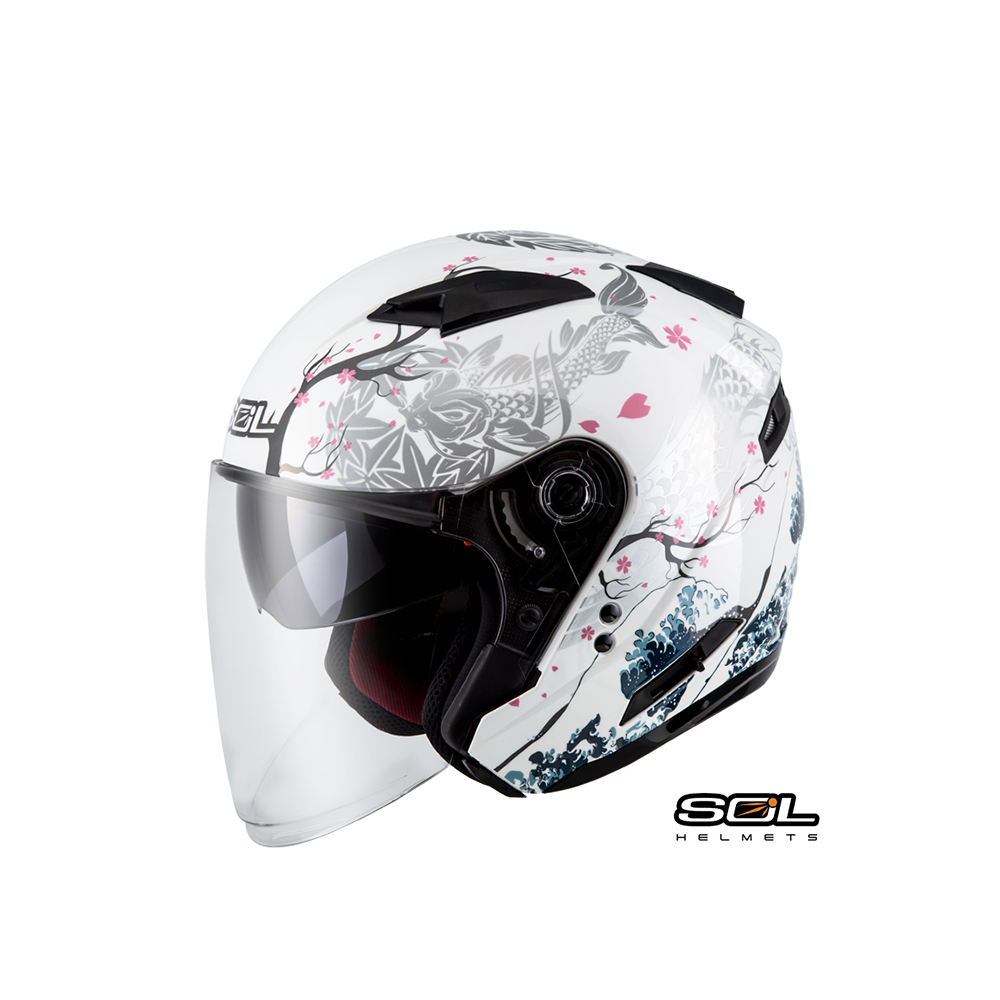 SOL SO-7E 浮世繪 半罩安全帽