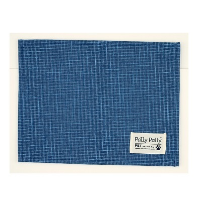 日本PallyPally 寵物防滲不織布地墊 藍色 40x30cm