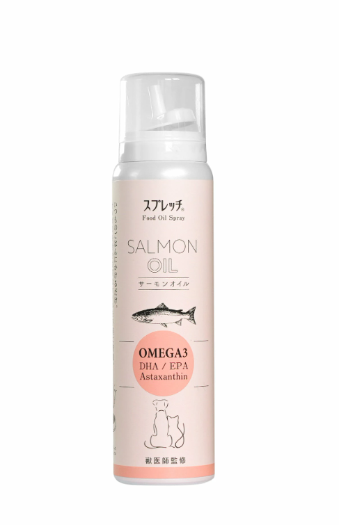 Lumica 犬貓用 三文魚油噴霧 60ml
