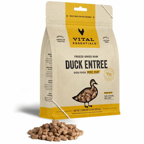 Vital Essentials 鴨肉 凍乾迷你肉粒犬主糧