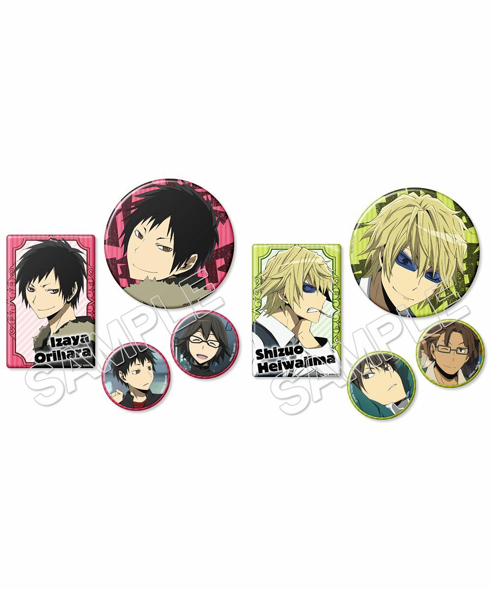 預購-『無頭騎士異聞錄 DuRaRaRa!!×2』 徽章套組 【原作20週年復刻版】系列 【日本進口精品】