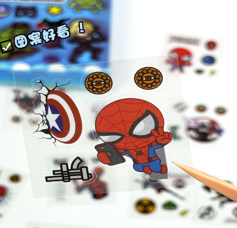 复仇者联盟pet手账贴纸（100张）