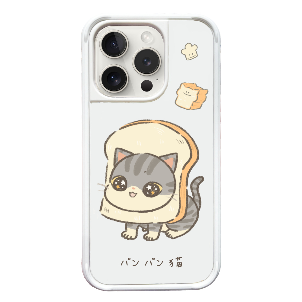MagSafe 感應式卡槽防摔殼_For iPhone（吐司貓貓）