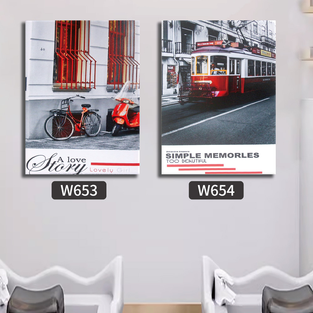 品味生活無框畫-w653/w654