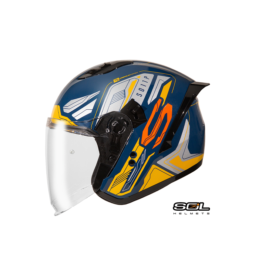 SOL SO-11P 超導體 半罩安全帽