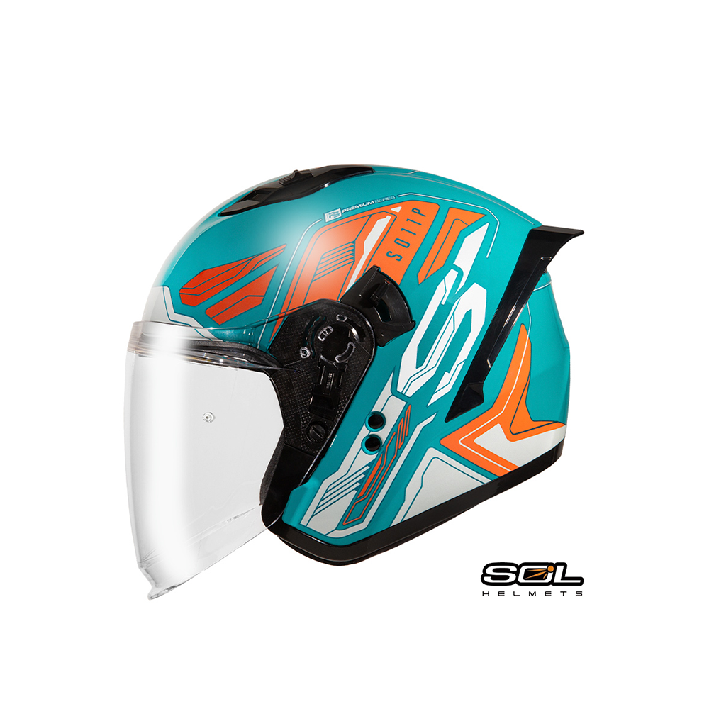 SOL SO-11P 超導體 半罩安全帽