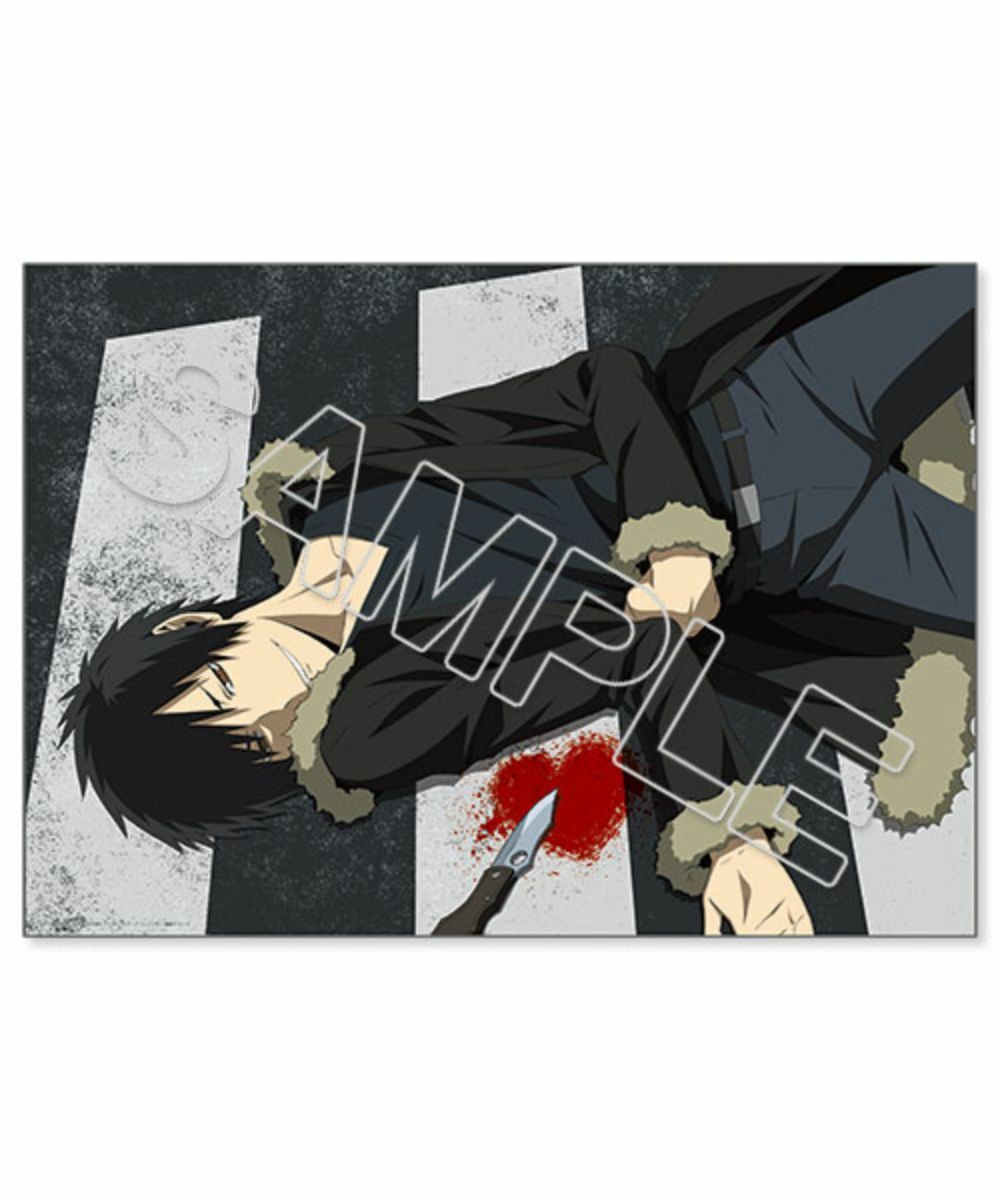 預購-『無頭騎士異聞錄 DuRaRaRa!!×2』 BIG超細纖維毛巾 折原臨也【原作20週年復刻版】【日本進口精品】