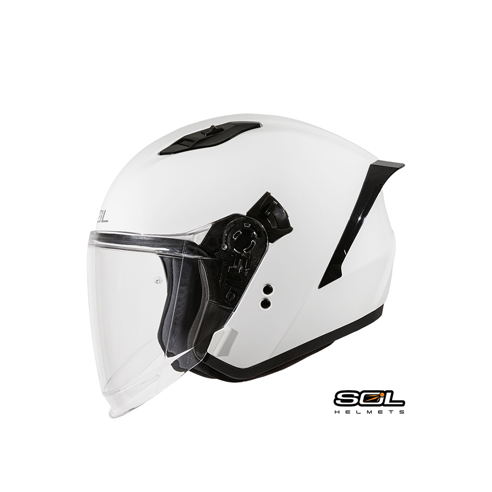 SOL SO-11P 素色 半罩安全帽