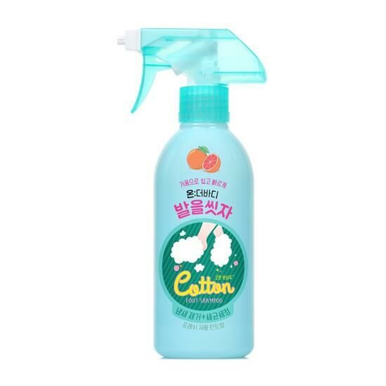 ON THE BODY Foot Wash Cotton Foot Shampoo 385ml - GRAPEFRUIT