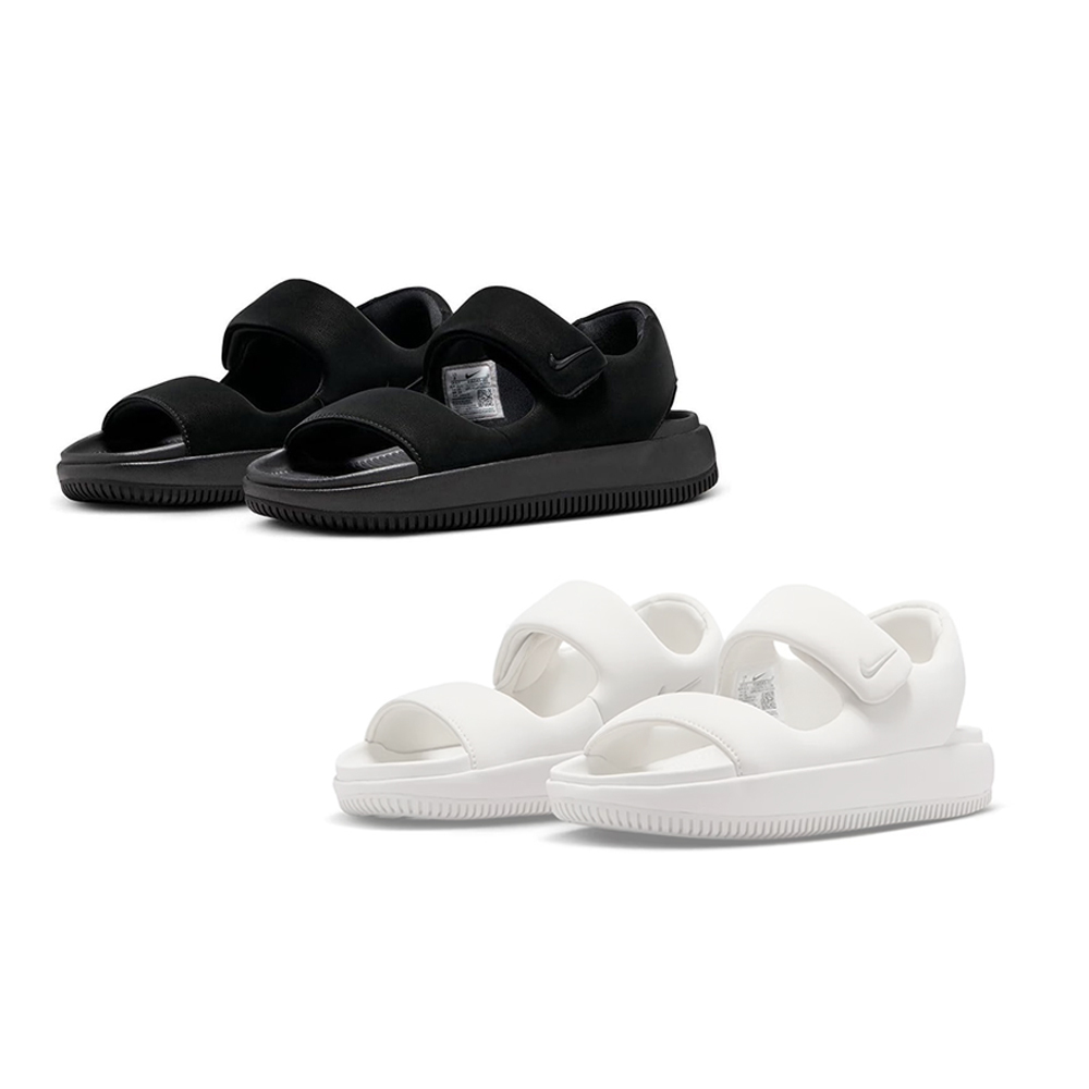 W Nike Calm Sandal 厚底麵包涼鞋 黑/白 FJ6043-001 FJ6043-002