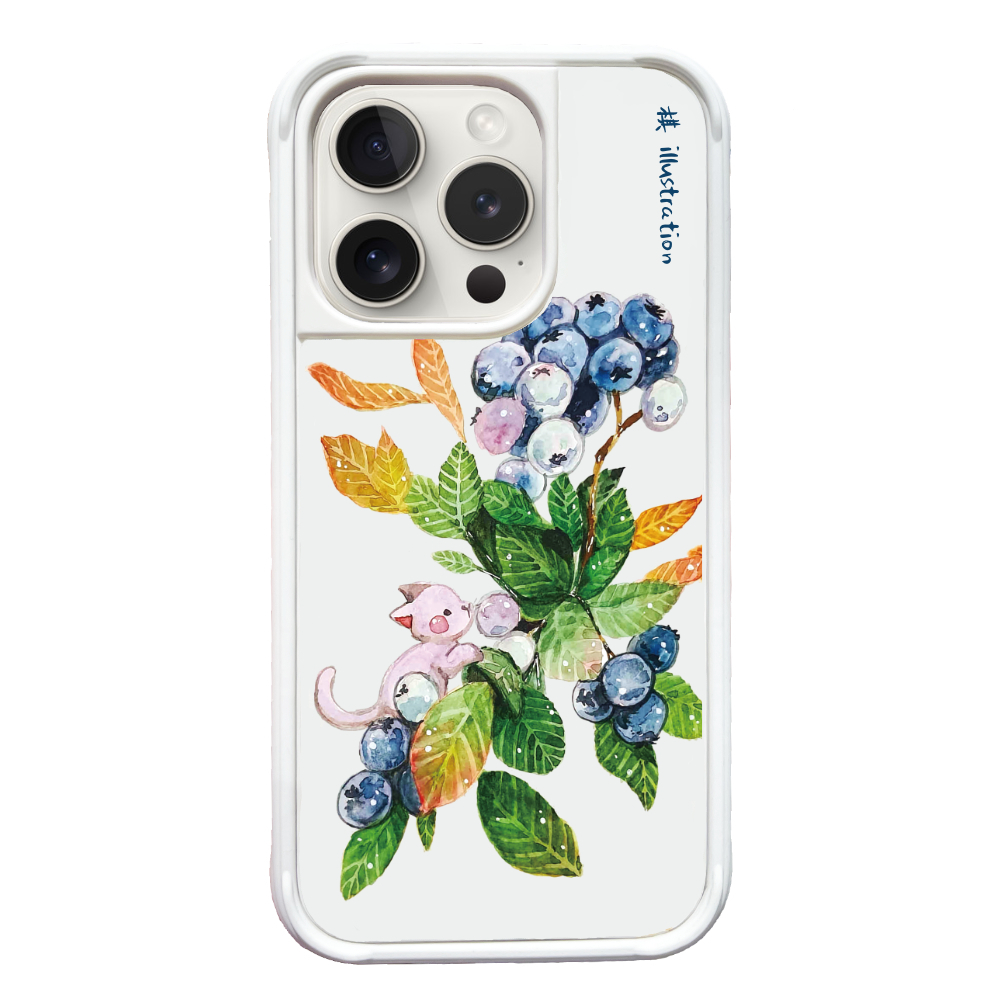 MagSafe 感應式卡槽防摔殼_For iPhone（BlueBerry）