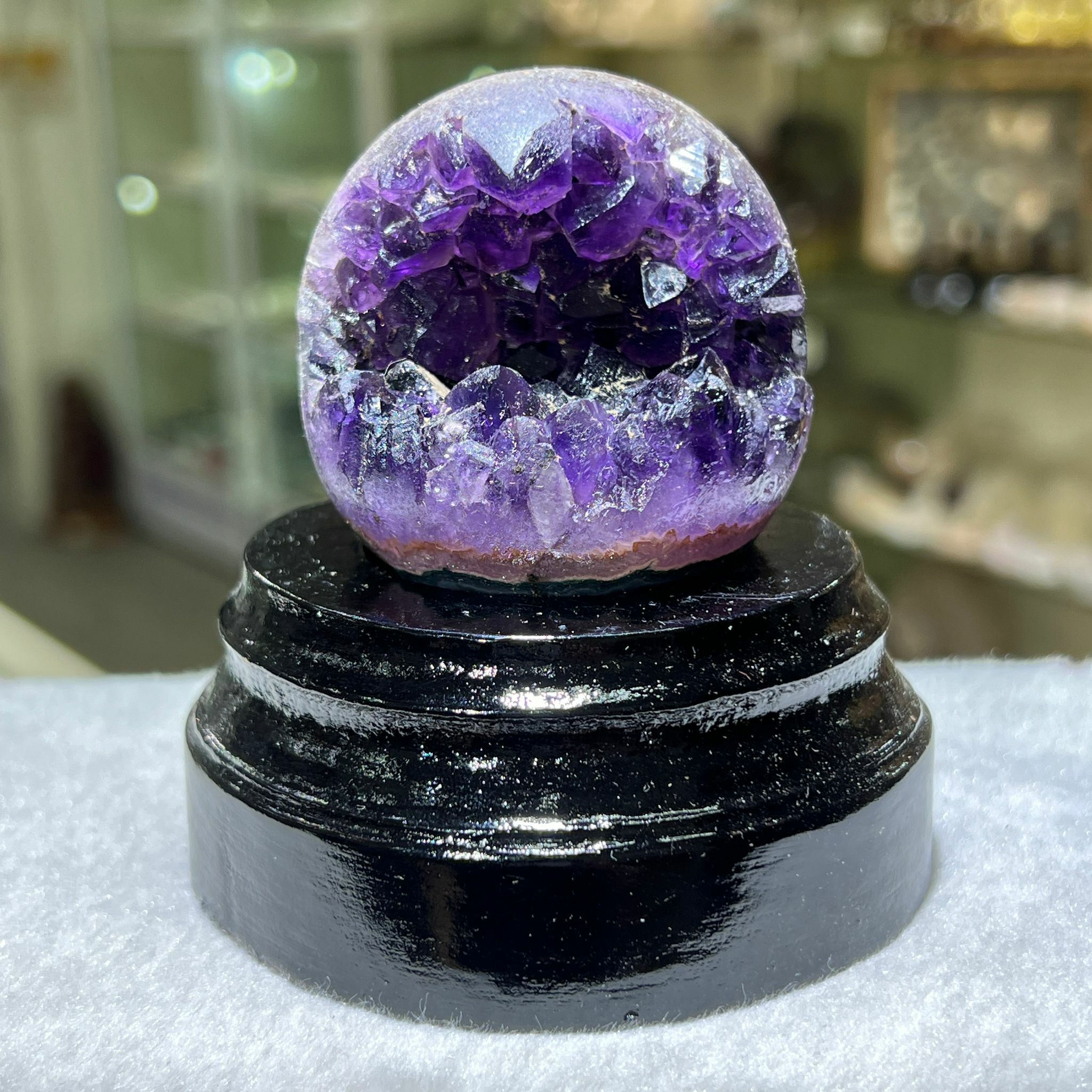 紫晶開口笑 5.6cm+/-