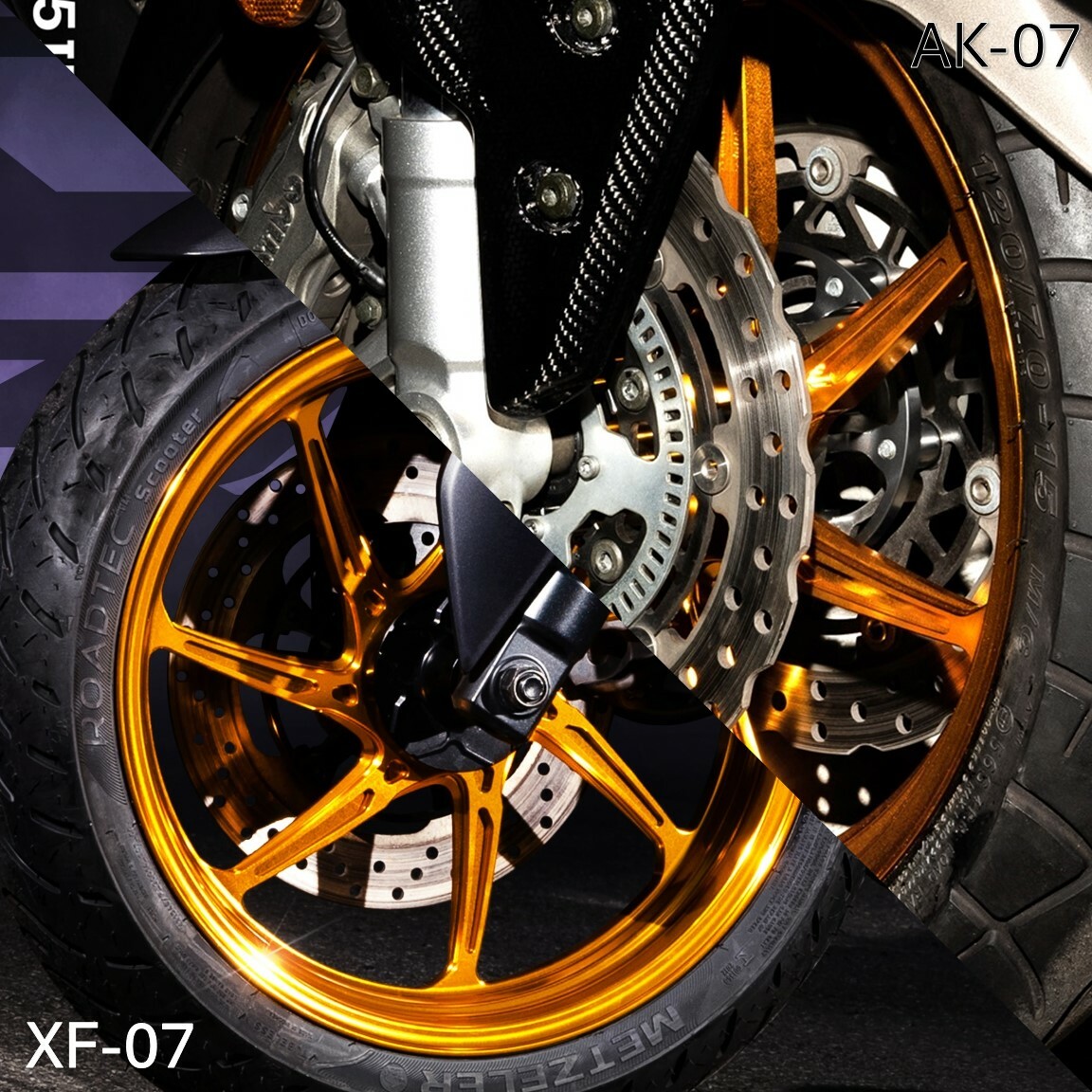 Yamaha XMAX NEW WHEELS AND KYMCO AK550 New WHeels