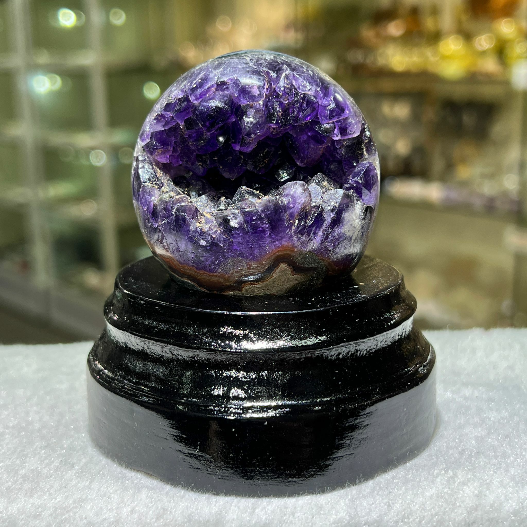 紫晶開口笑 5.7cm+/-