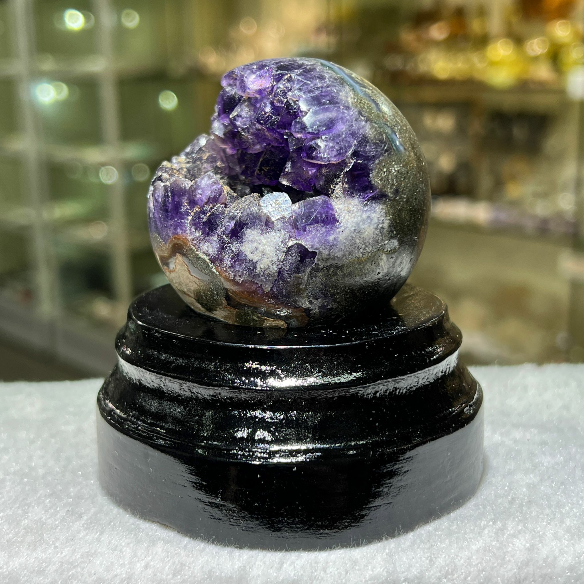 紫晶開口笑 5.7cm+/-