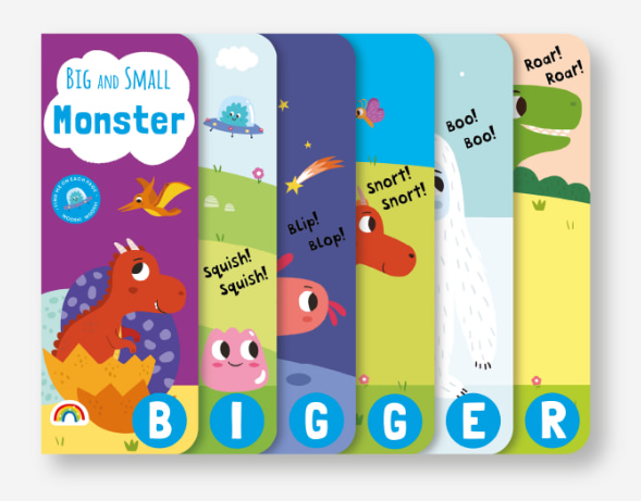 Big And Small - Monster （Boardbook)