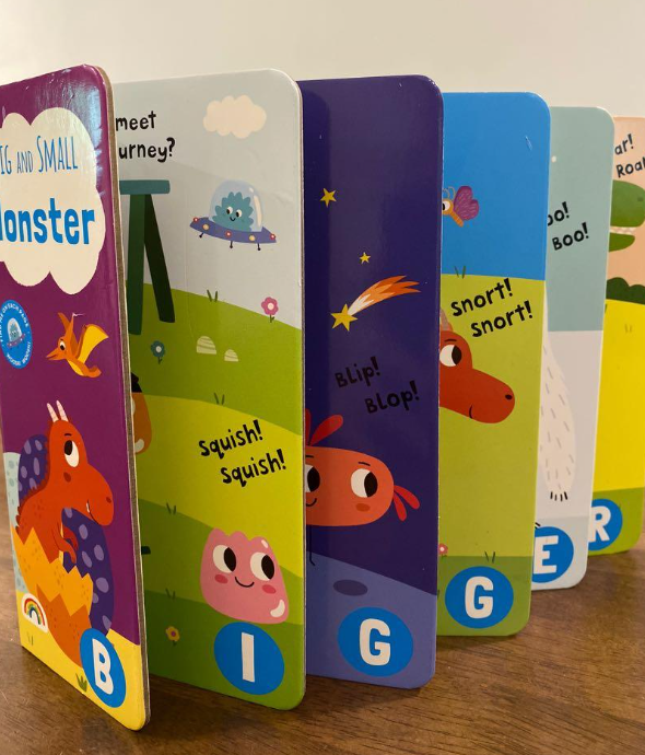 Big And Small - Monster （Boardbook)