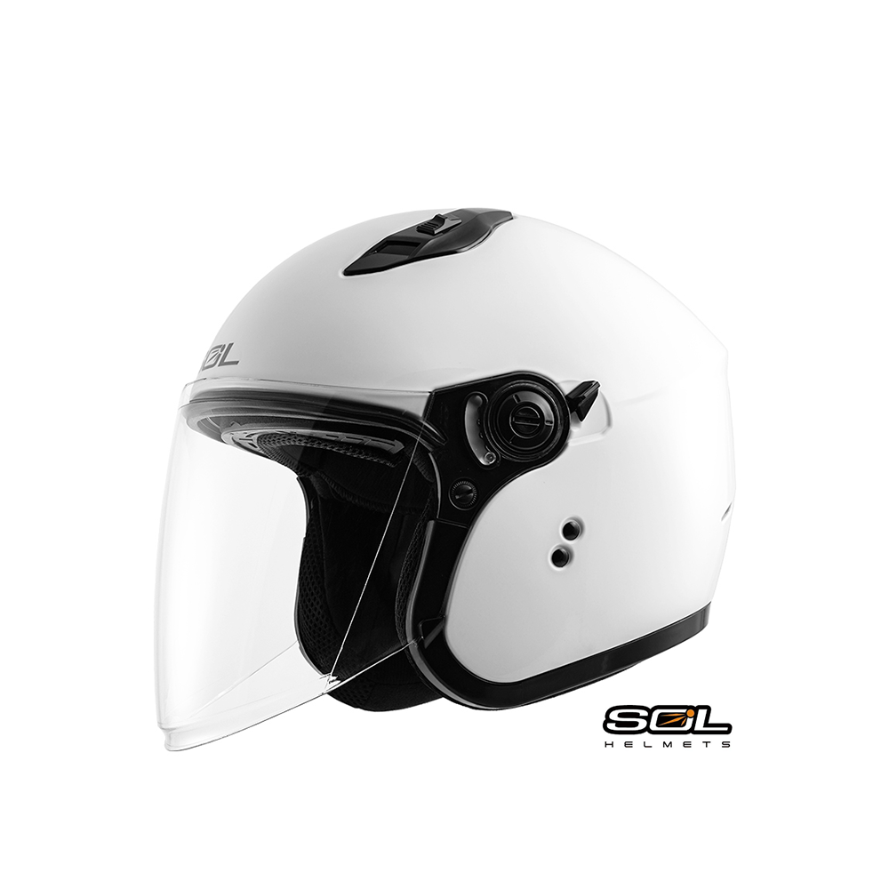 SOL SO-12 小帽體 素色 半罩安全帽