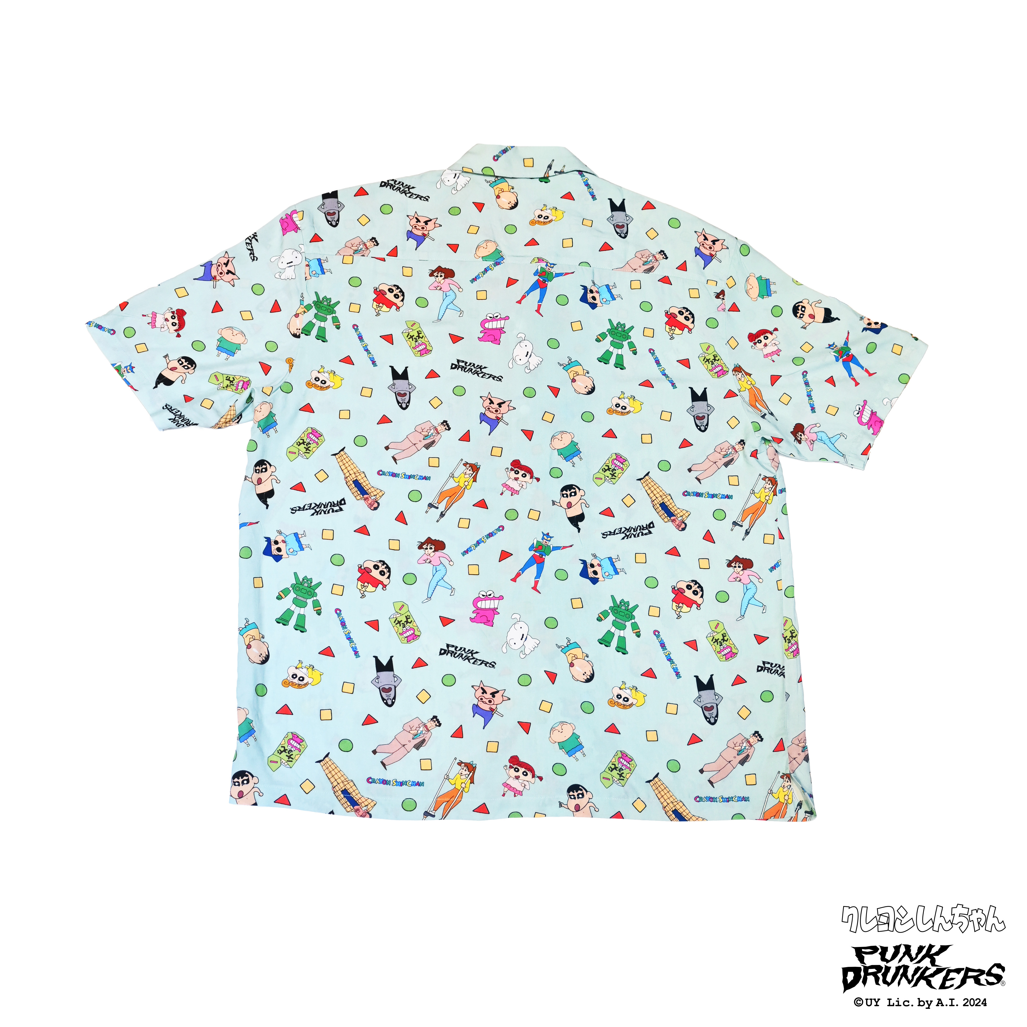 Punk Drunkers x Crayon Shinchan - Aloha Shirt