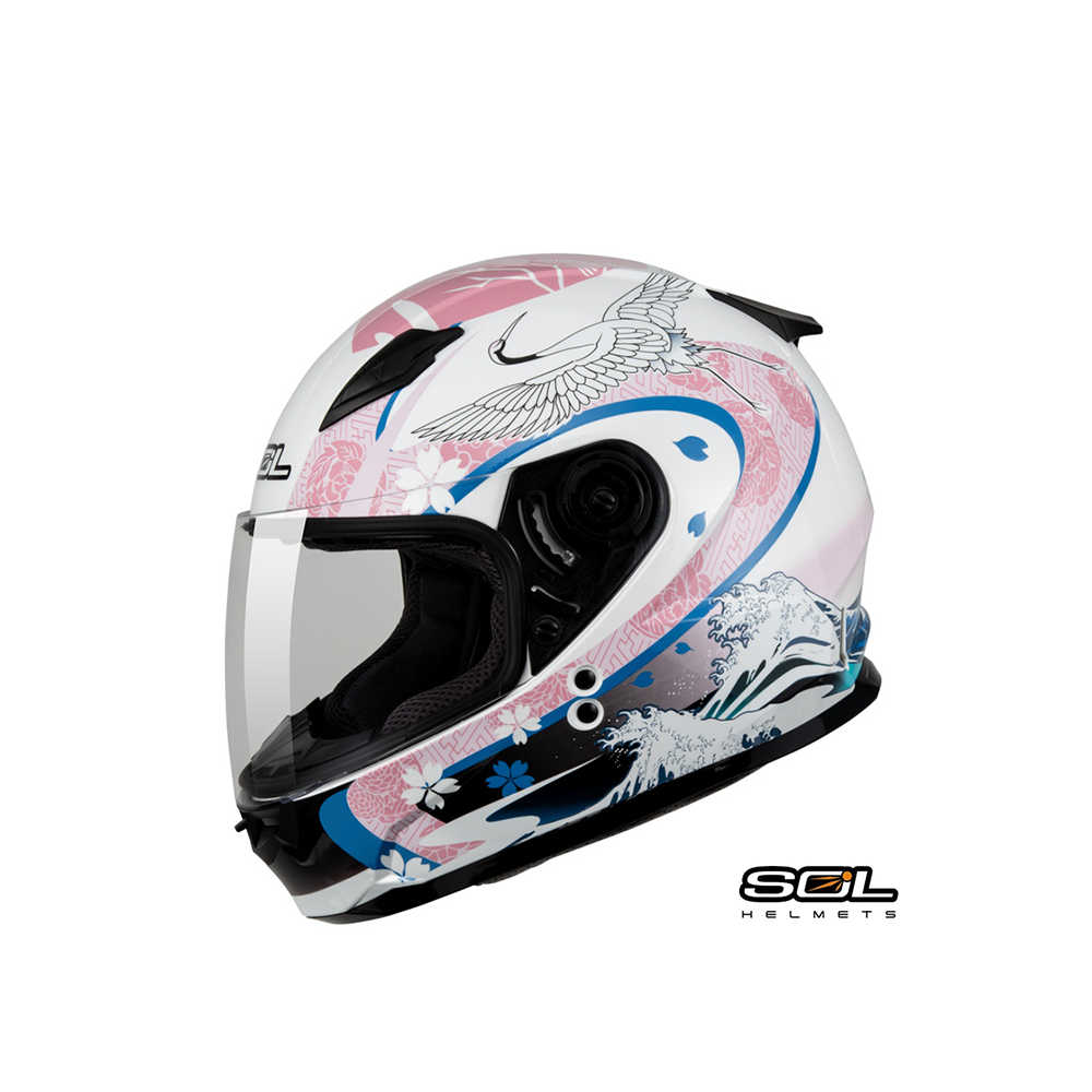 SOL SF-2 小帽體 浮世繪 全罩安全帽