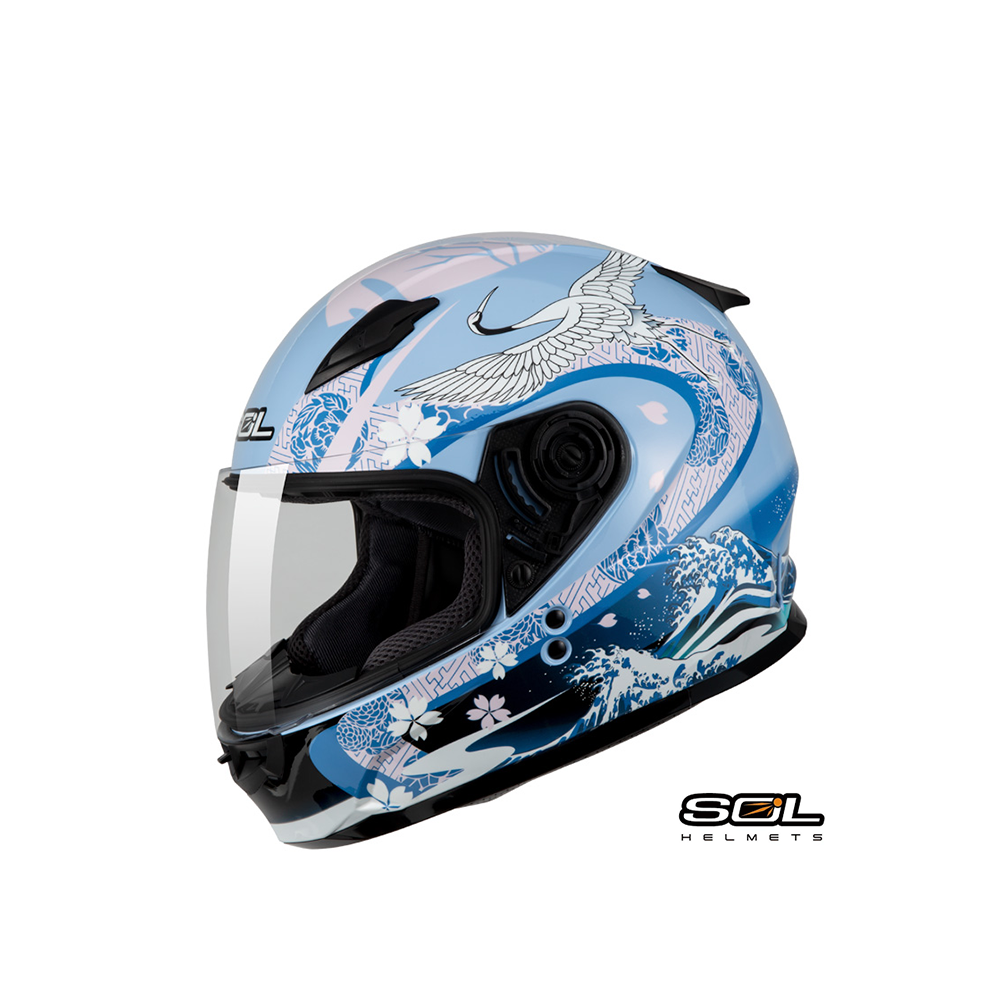 SOL SF-2 小帽體 浮世繪 全罩安全帽